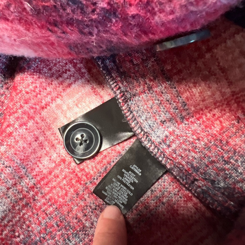 Sanctuary Town Jacket Woodland Plaid Women’s Small - Picture 13 of 16